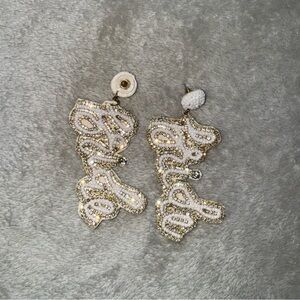 Bride Beaded Earrings